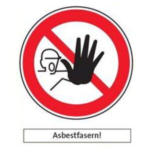 Advertencia: aire de amianto | © CRB Analysis Service GmbH