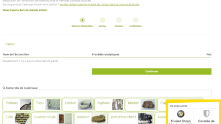 Trusted Shop Siegel - der CRB-Asbest-Analyse-Shop ist geprüft | © CRB Analysis Service GmbH